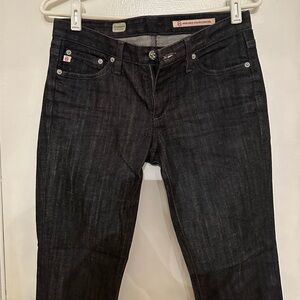 AG jeans Premiere Skinny Straight black jeans